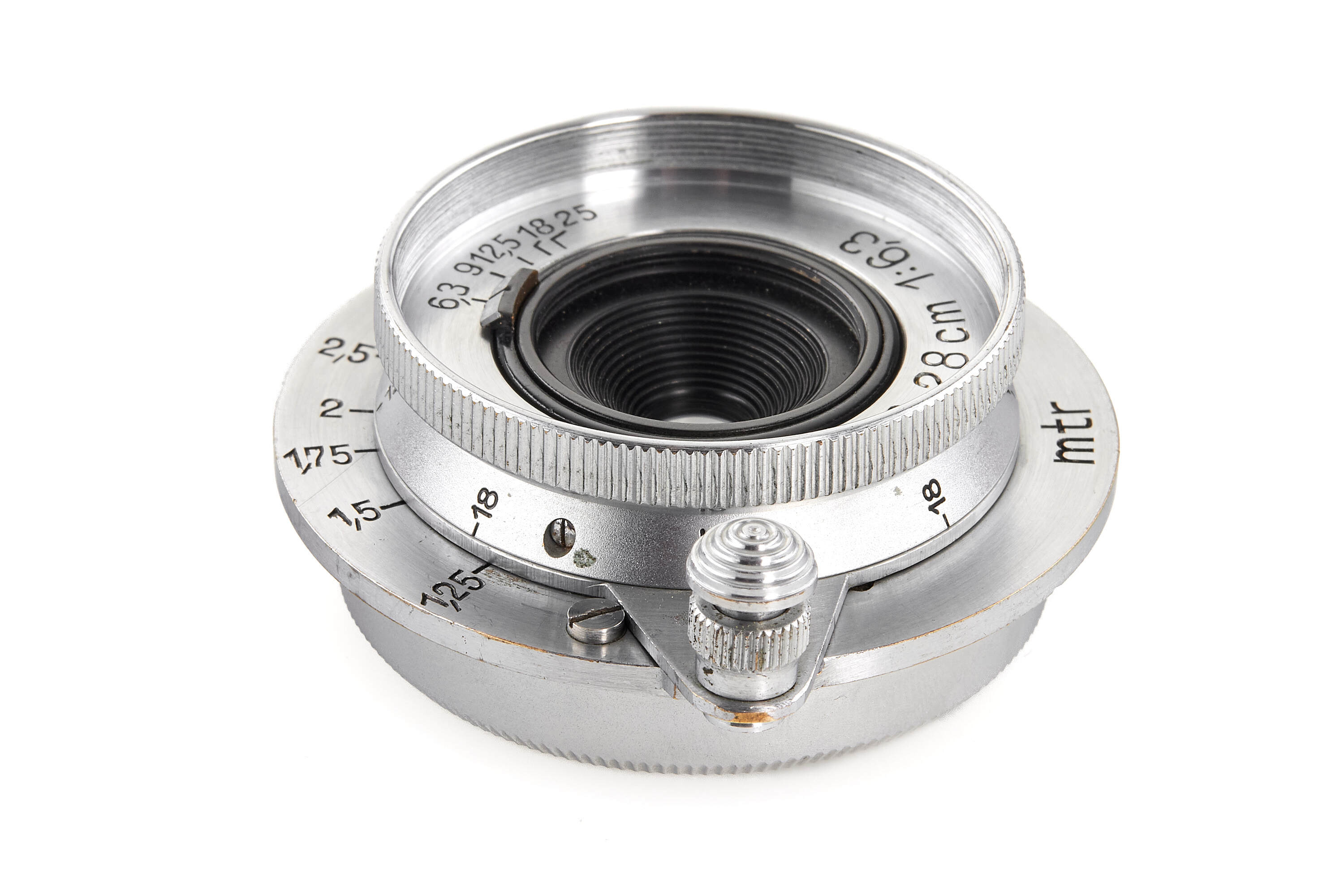 Hektor 6.3/2.8cm HOOPY chrome
