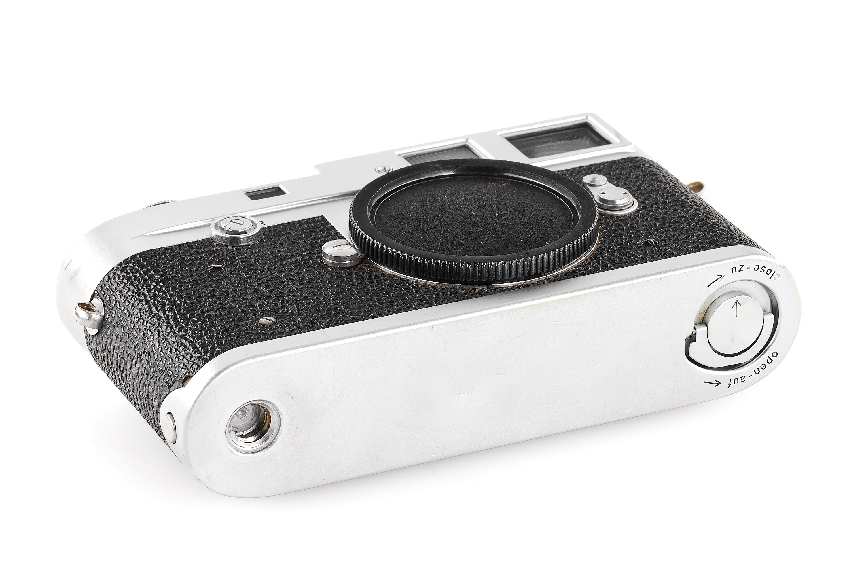 Leica M2 - Button rewind - a photo on Leica M2 - Button rewind - a photo on