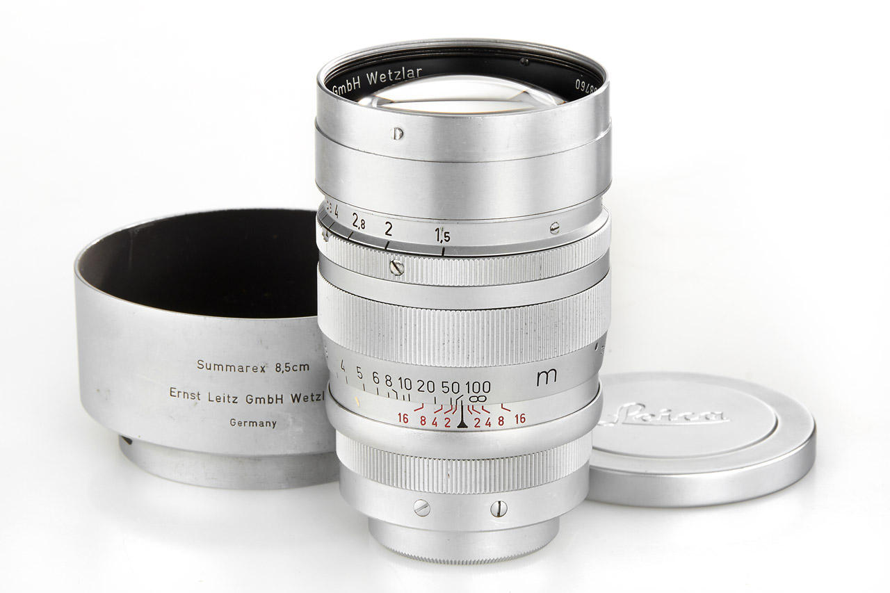 Summarex 1.5/8.5cm chrome