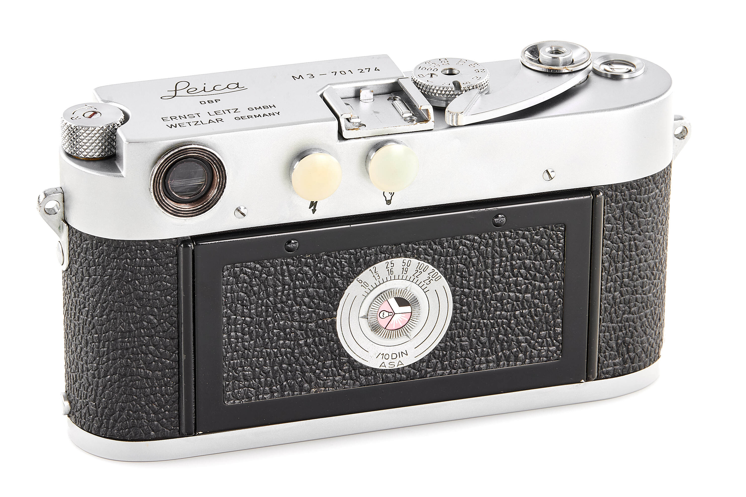 Leica M3 chrome Double Stroke with Summicron 2/5cm
