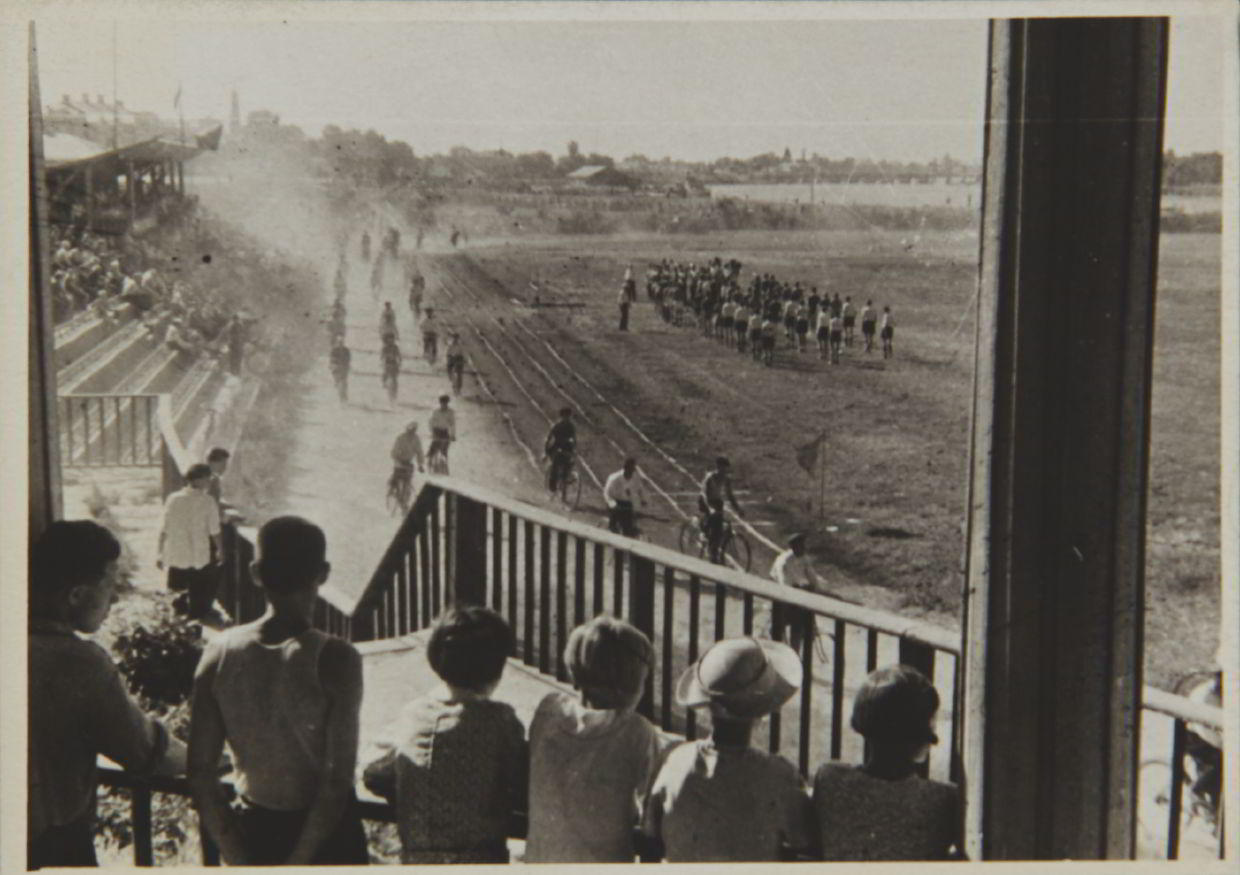 GEORGI ZELMA (1906–1984) Radrennen / Bicycle Race, USSR 1930s