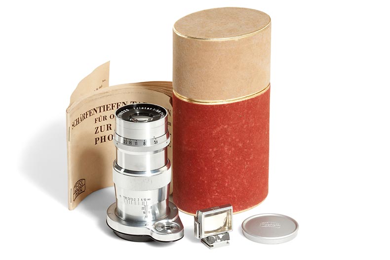 Carl Zeiss Jena  Triotar 5.6/10.5cm