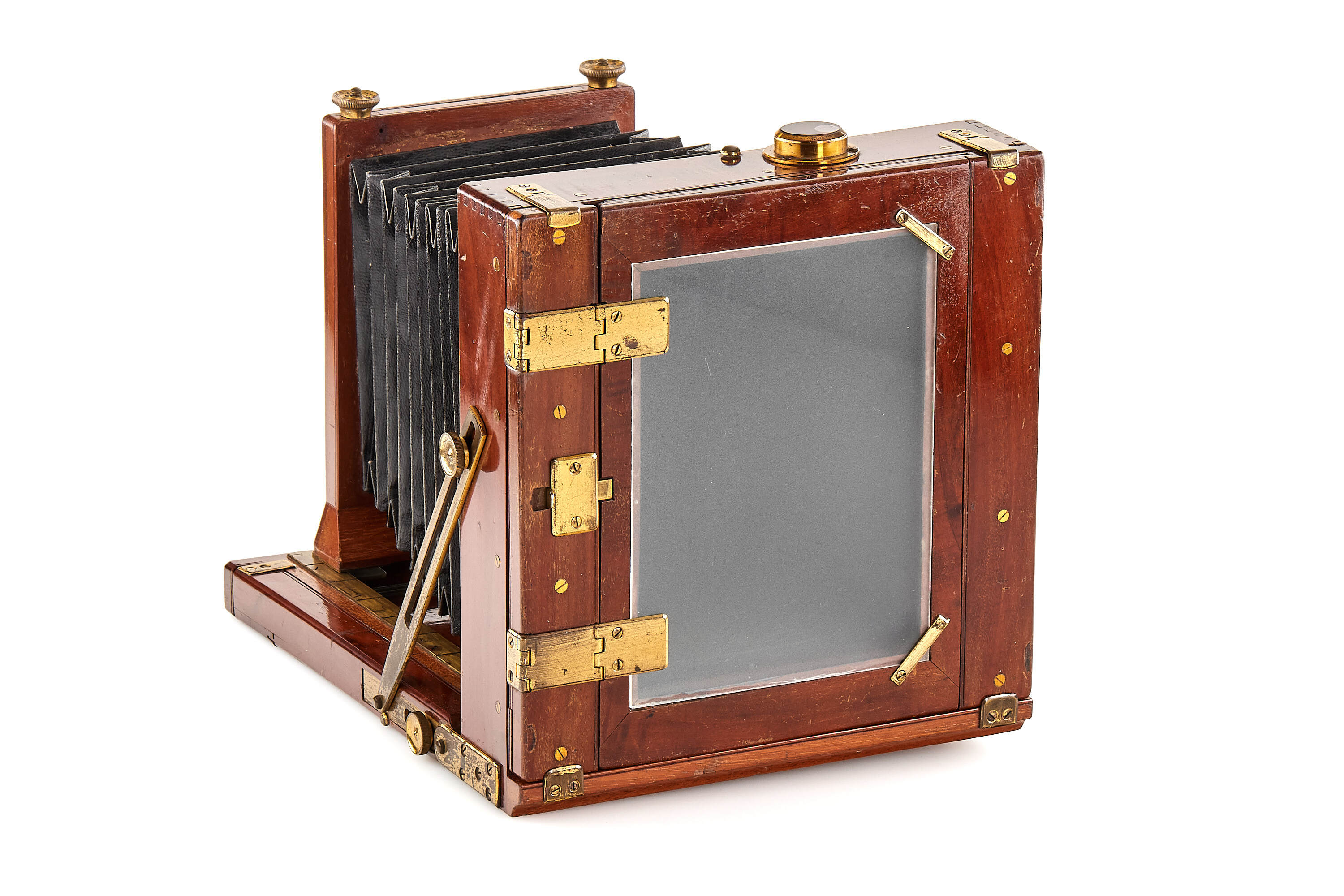 A. Birnie Wooden Folding Camera