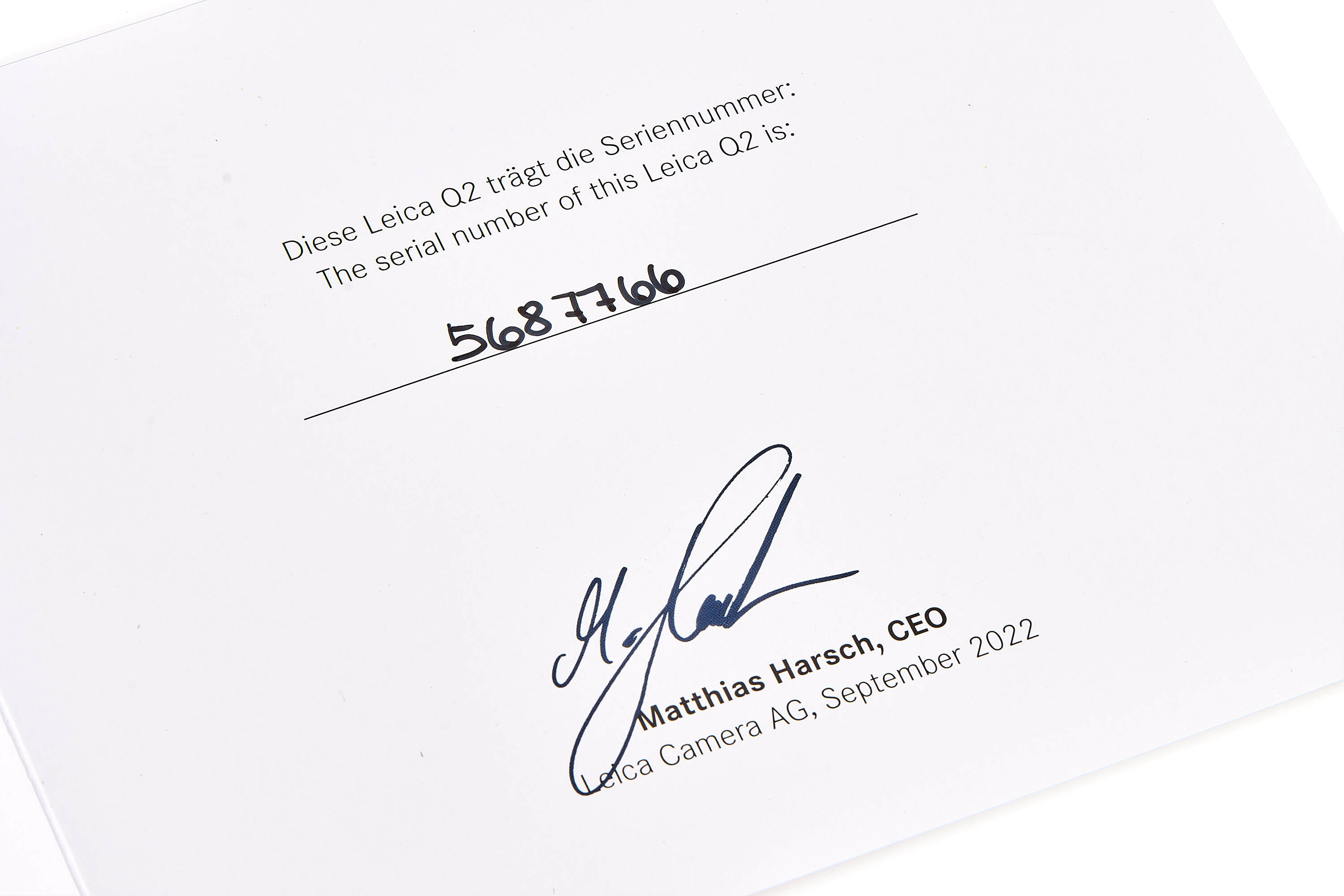 Leica Q2 'Dawn' by Seal