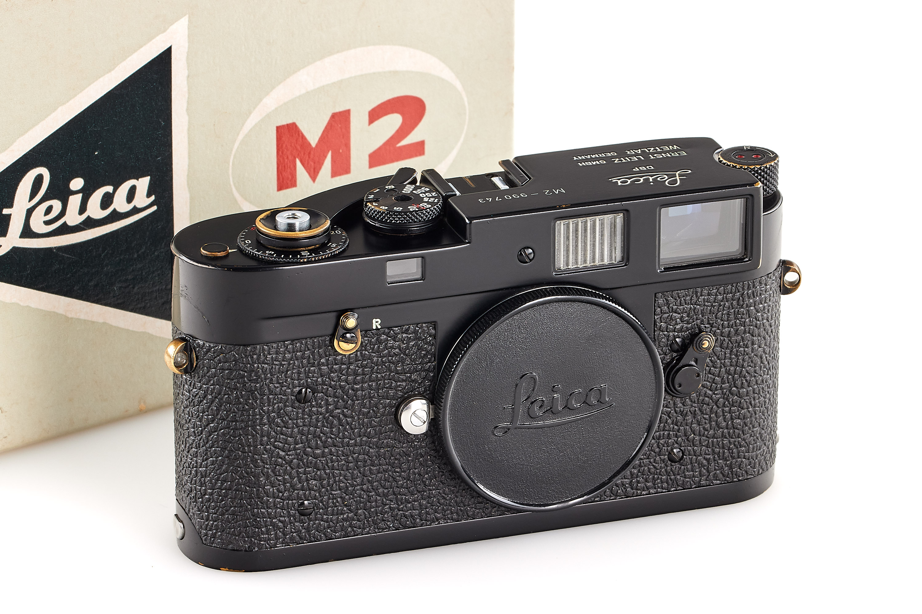 Leica M2 black paint