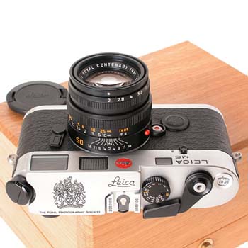 M6  chrome Royal Photographic Society