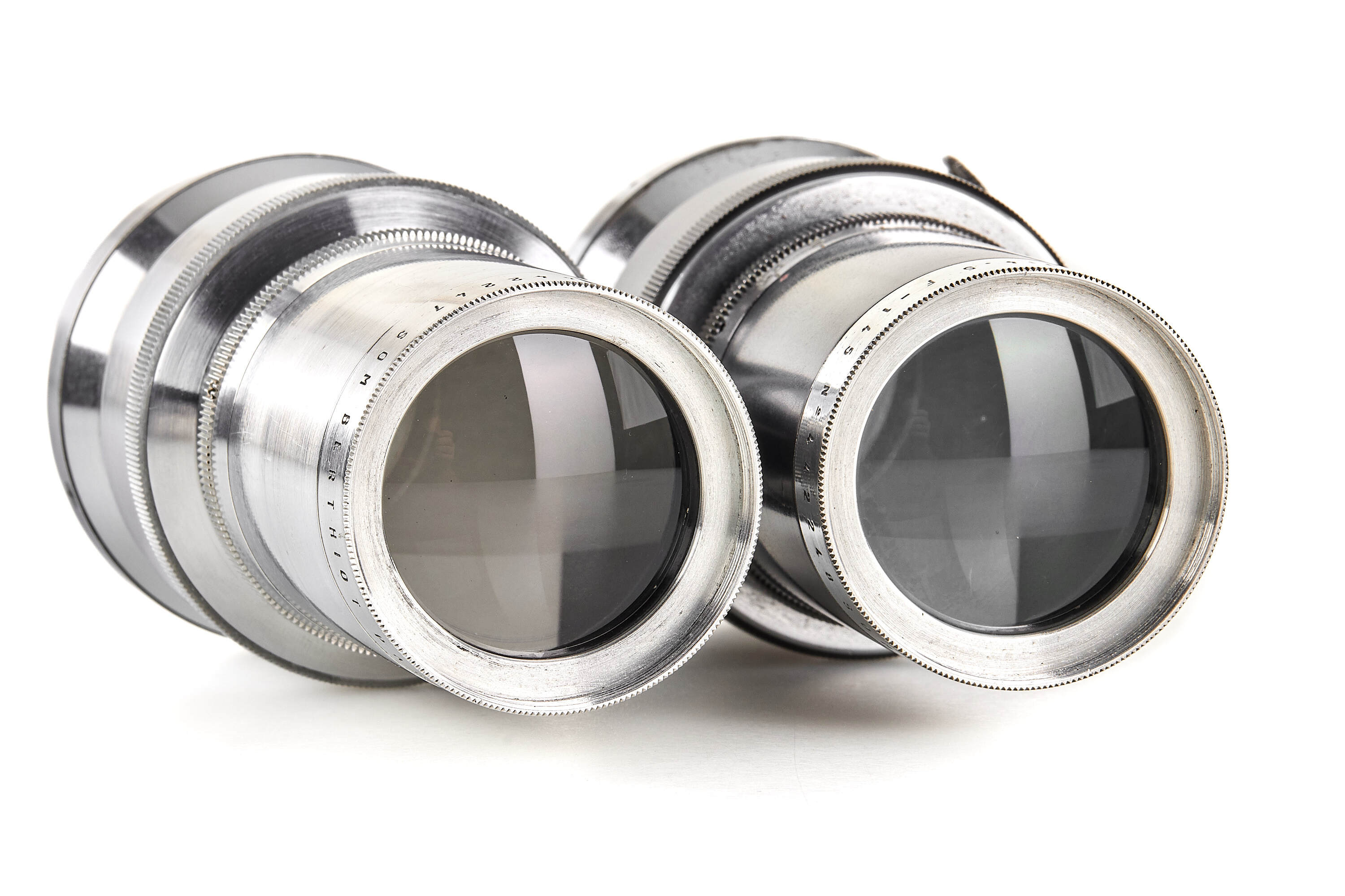 Som Berthiot f. Contax Tele Objectif 4.5/145mm Consecutive Pair