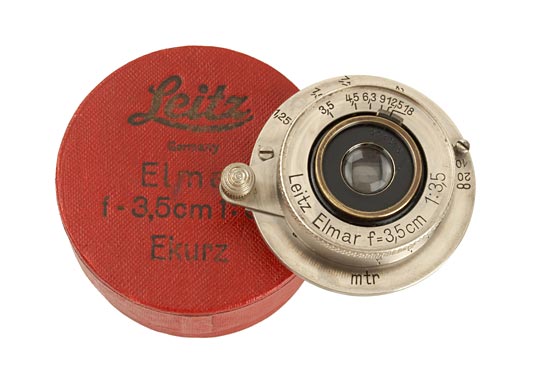 Elmar 3.5/3.5cm Nickel