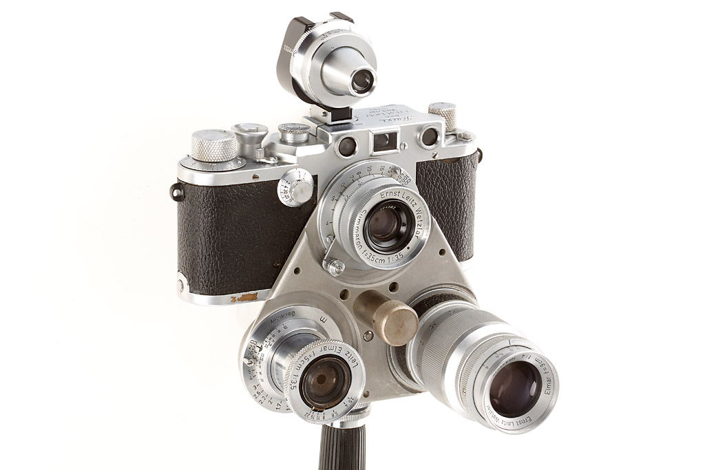 IIIc + Haber and Fink lens turret