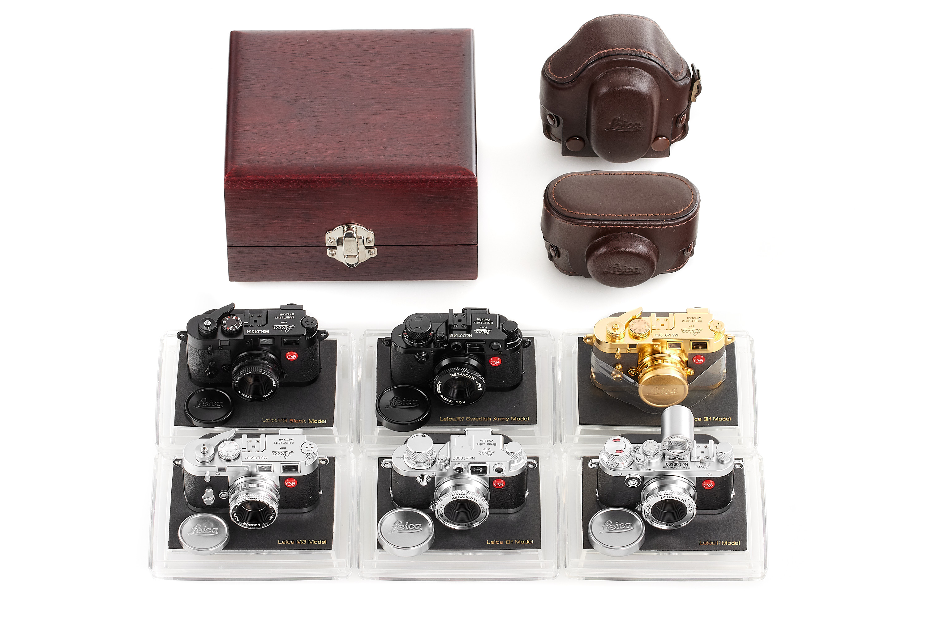Sharan Megahouse miniature Leica replica set *
