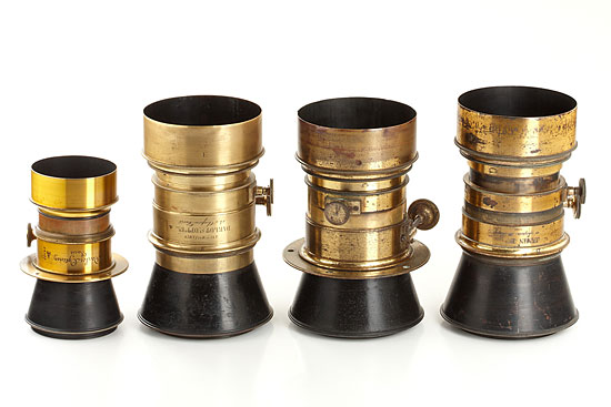 c.1865 (300mm) DARLOT brass lens 'à cône centralisateur c.1865 (300mm) DARLOT brass lens 'à cône centralisateur