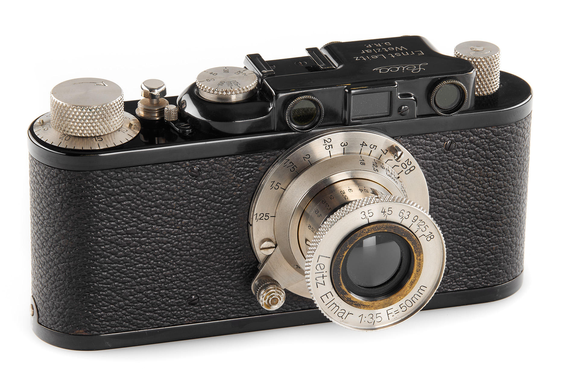 Leica II Mod. D black/nickel dummy * Leica II Mod. D black/nickel dummy *