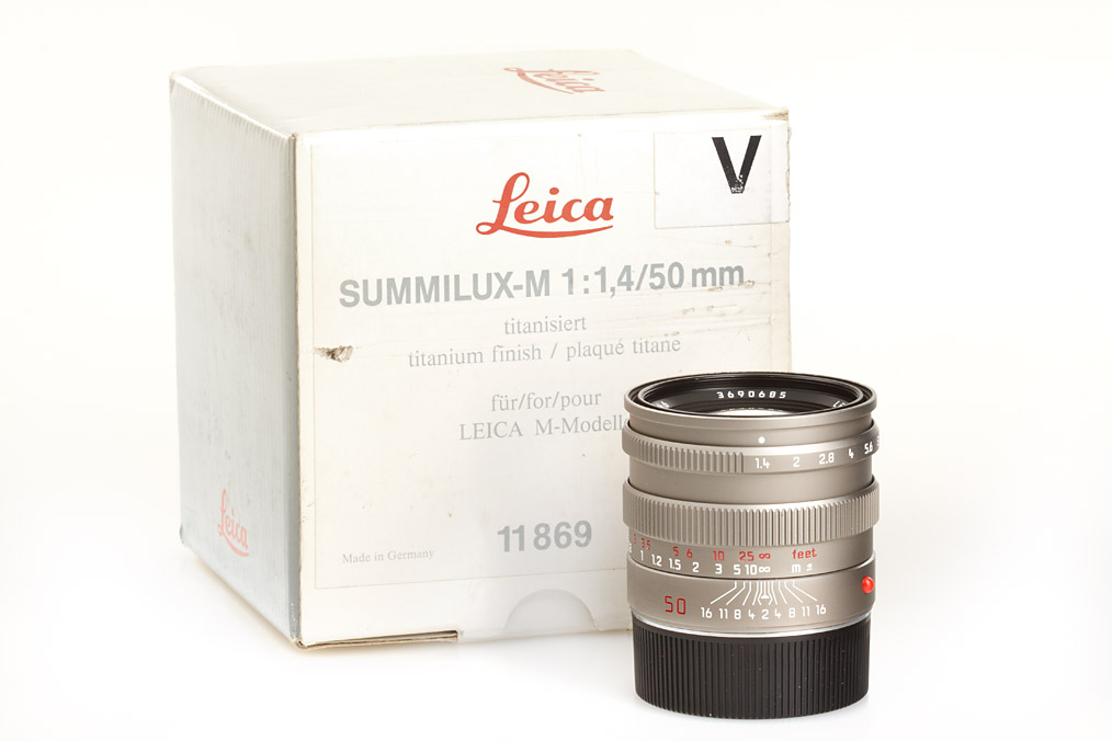 Summilux-M 1.4/50mm Titanium