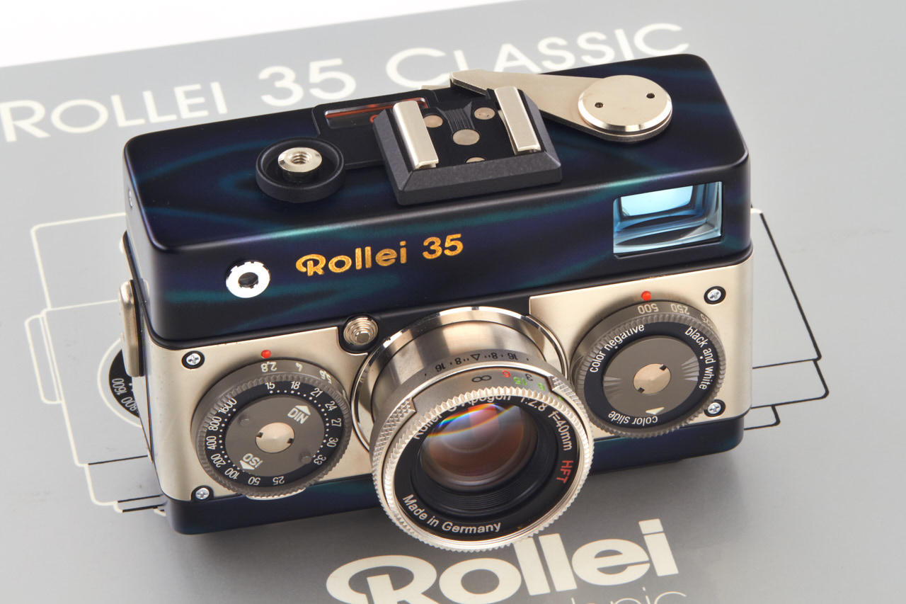 Rollei 35 (Royal) Urushi blue/titanium Prototype *
