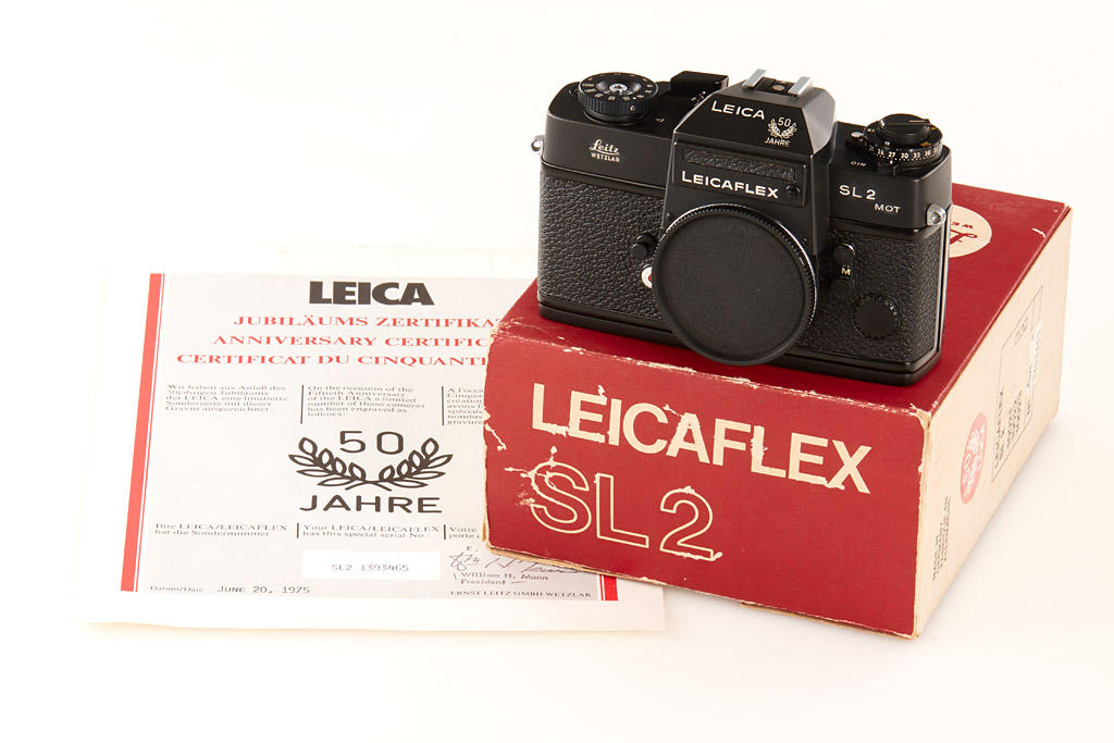 Leicaflex SL2 MOT '50 Jahre' black