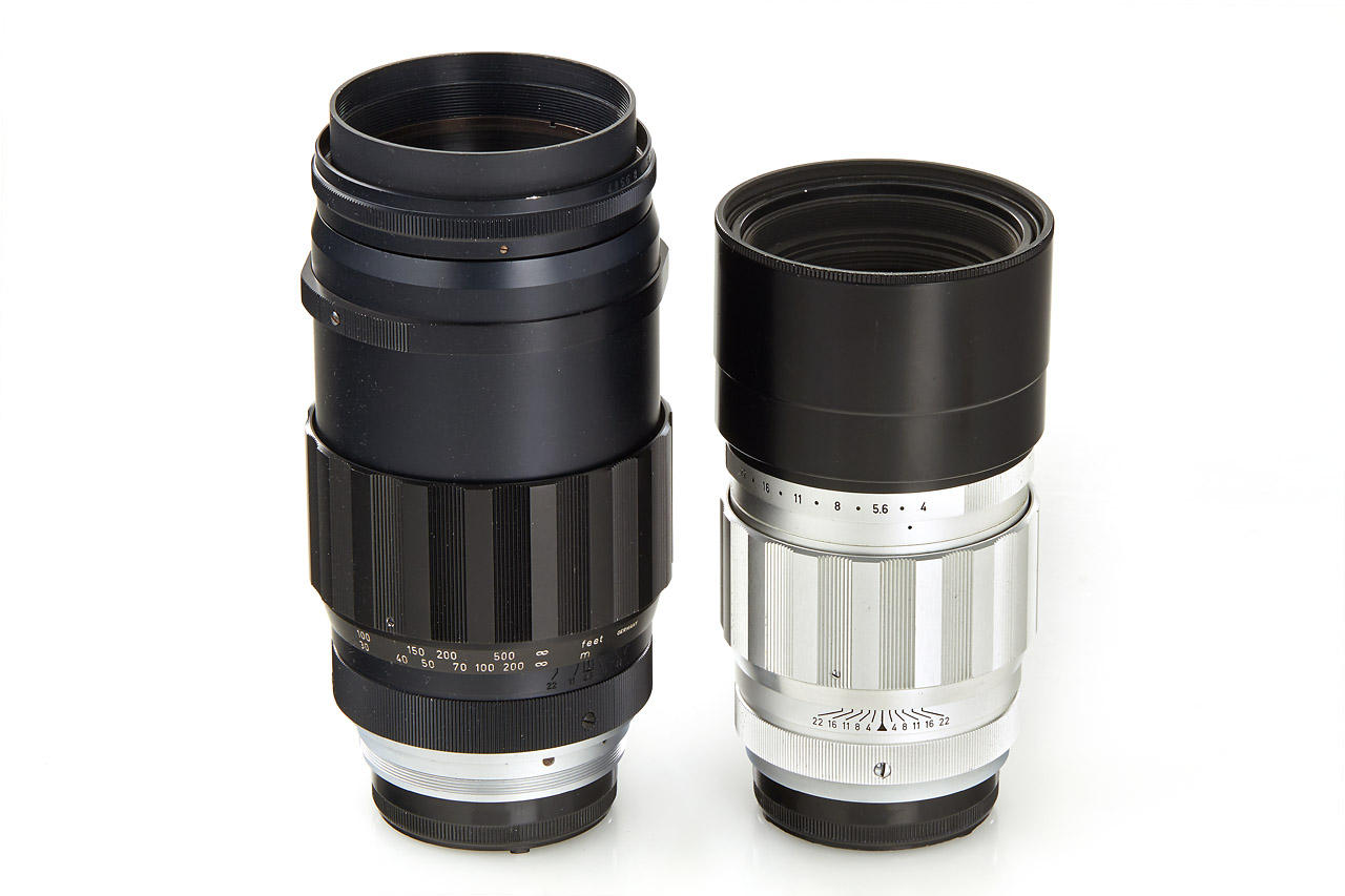 Leitz 4/200mm and 4.8/280mm Prototype