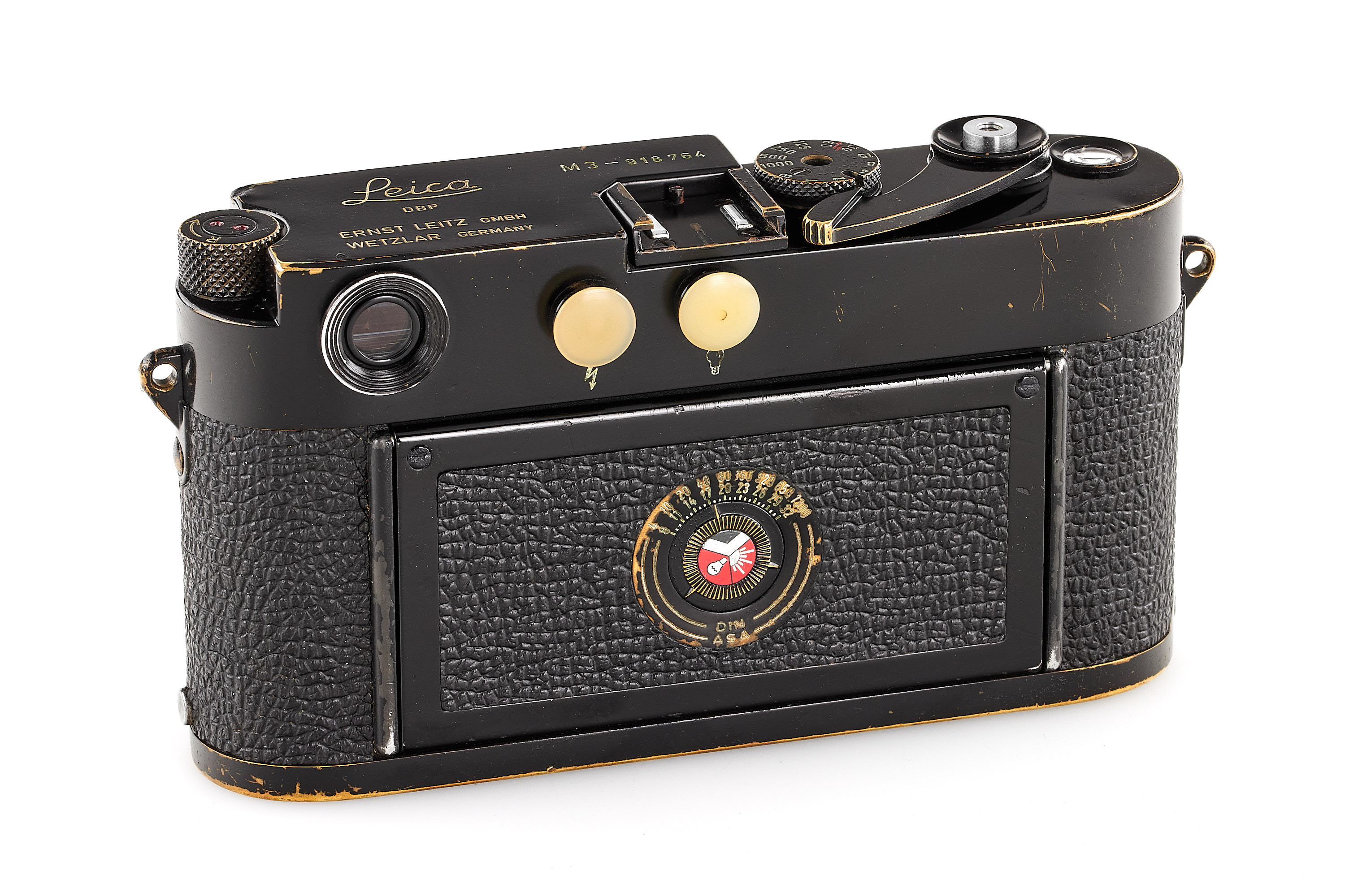 Leica M3 black paint Black Dial *