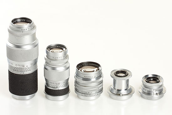 Leitz M39 Lenses (various)