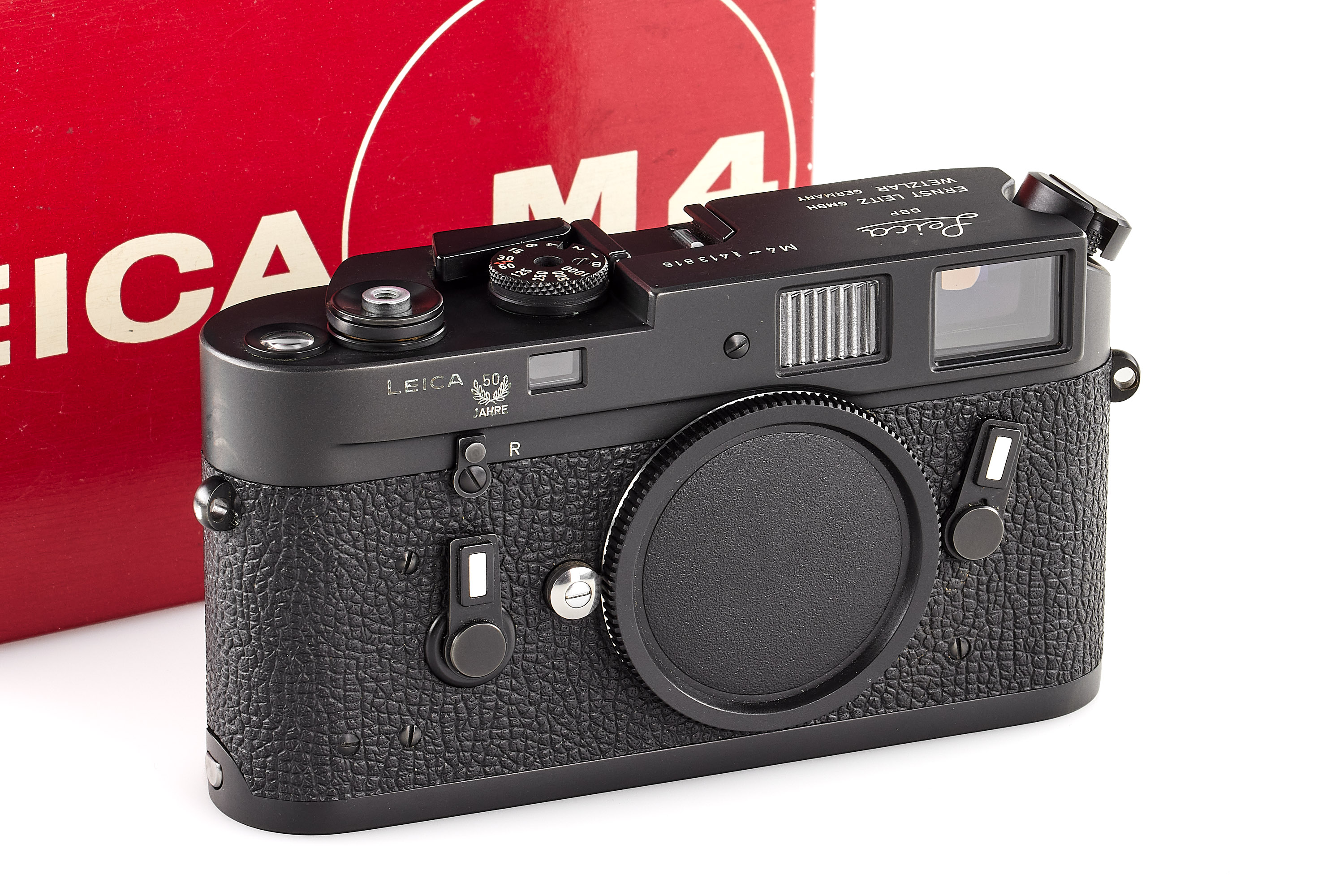 Leica M4 black '50 Years' Wetzlar