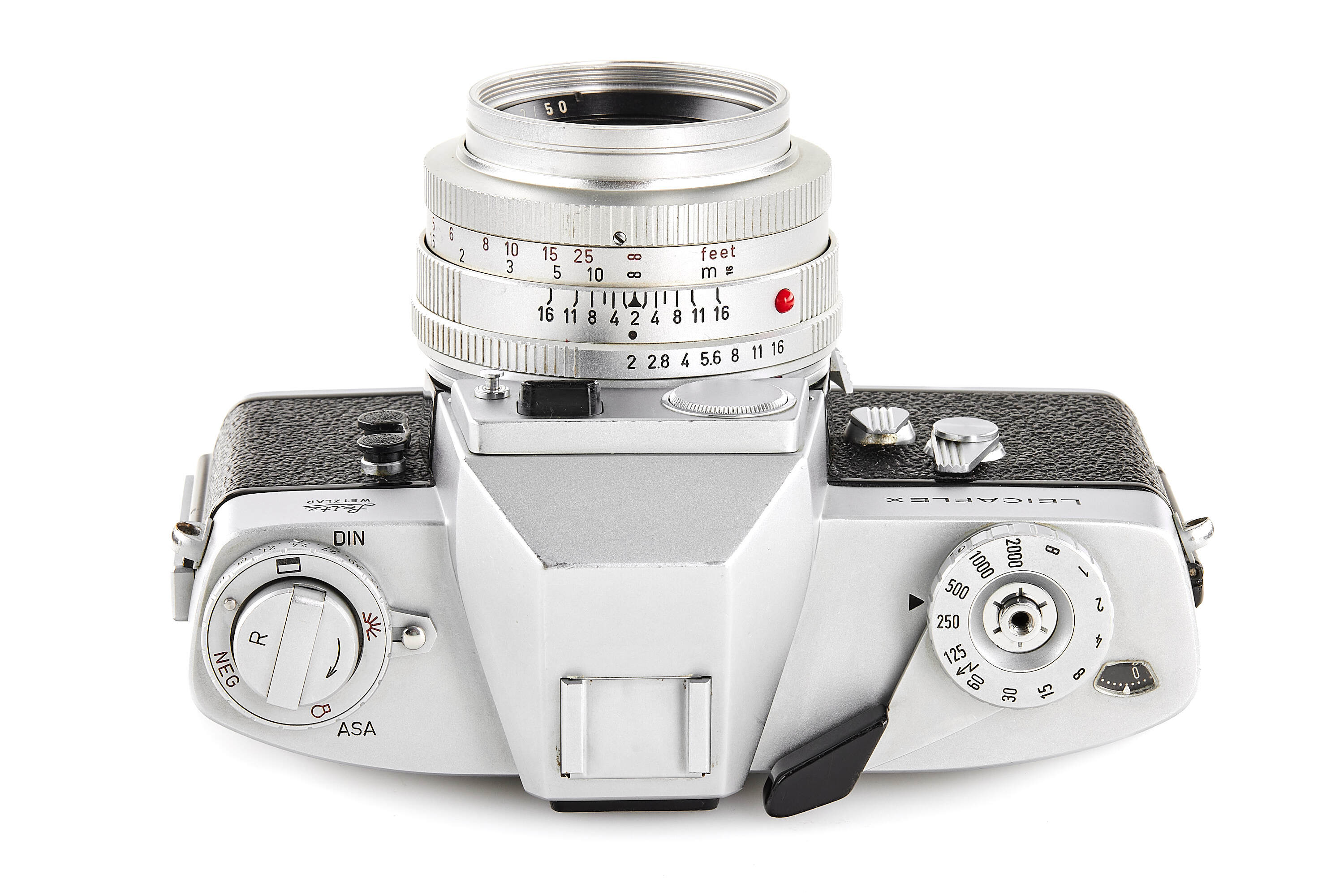 Leicaflex chrome Pre-Series with Summicron 2/50mm Pre-Series