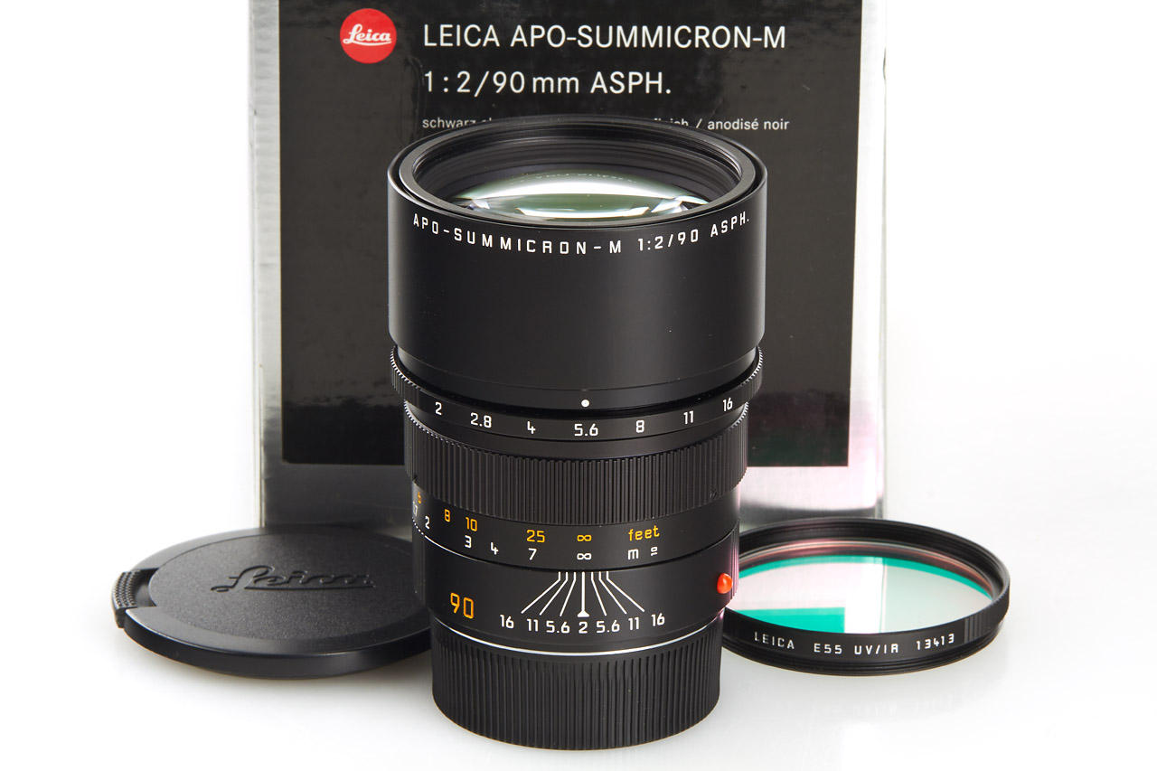 Apo-Summicron-M 2/90mm ASPH. 6-bit black 11884
