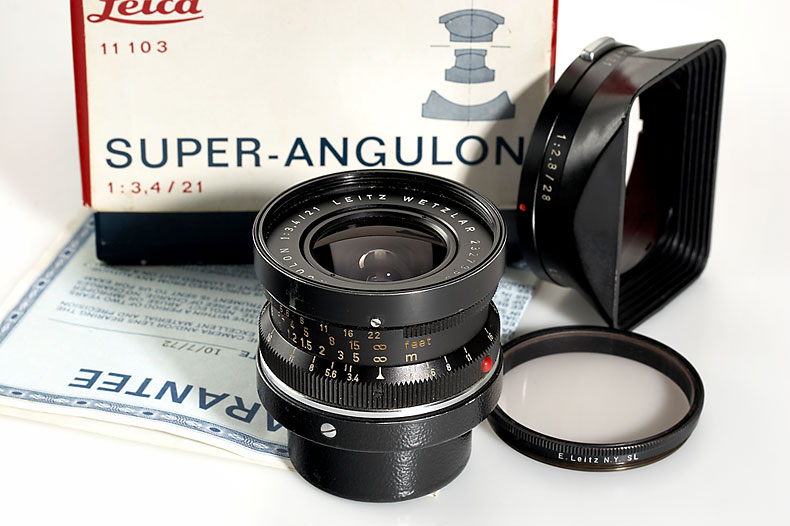 Super-Angulon  3.4/21mm black