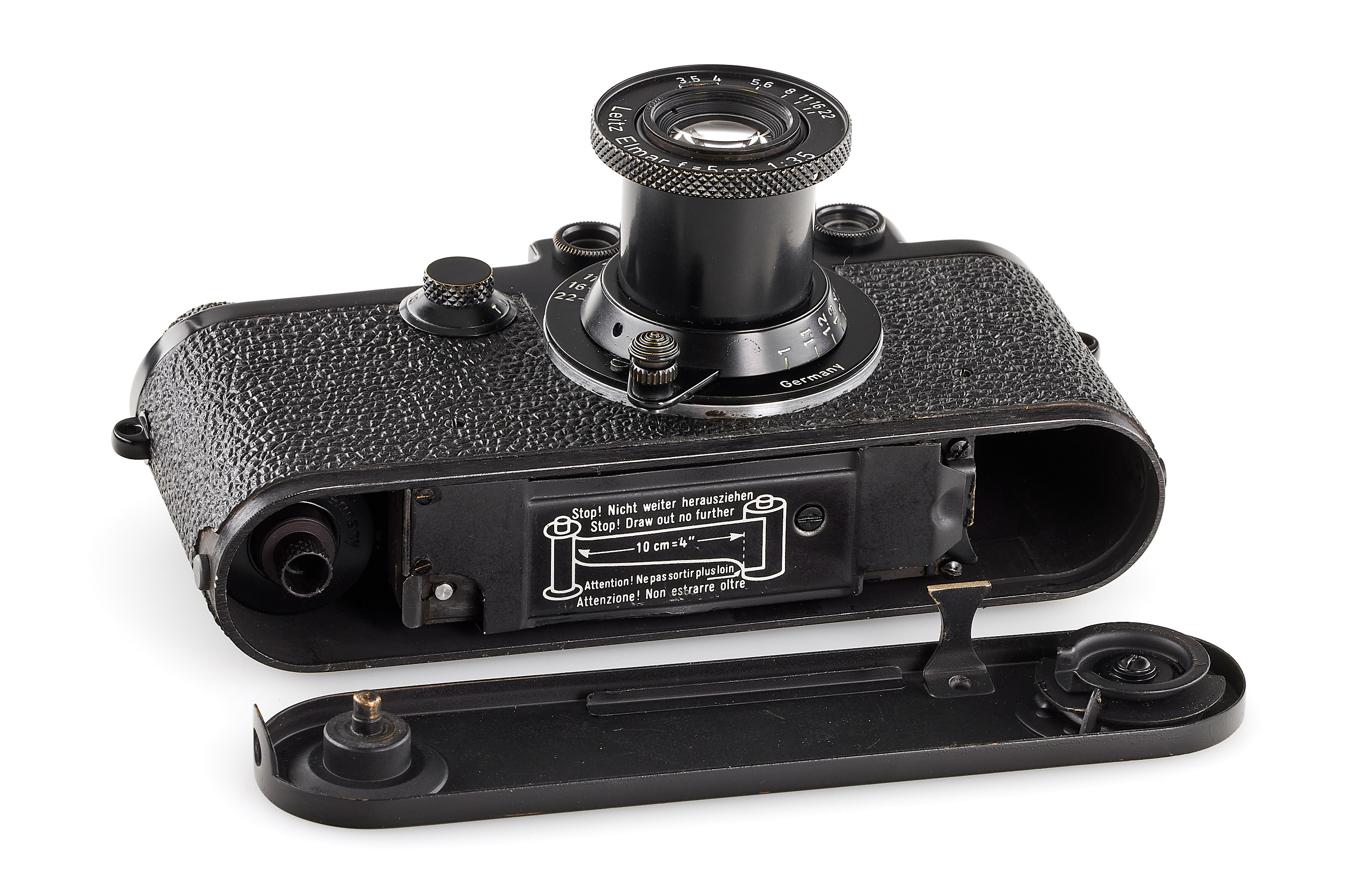Leica IIIf Black Paint Swedish Army *