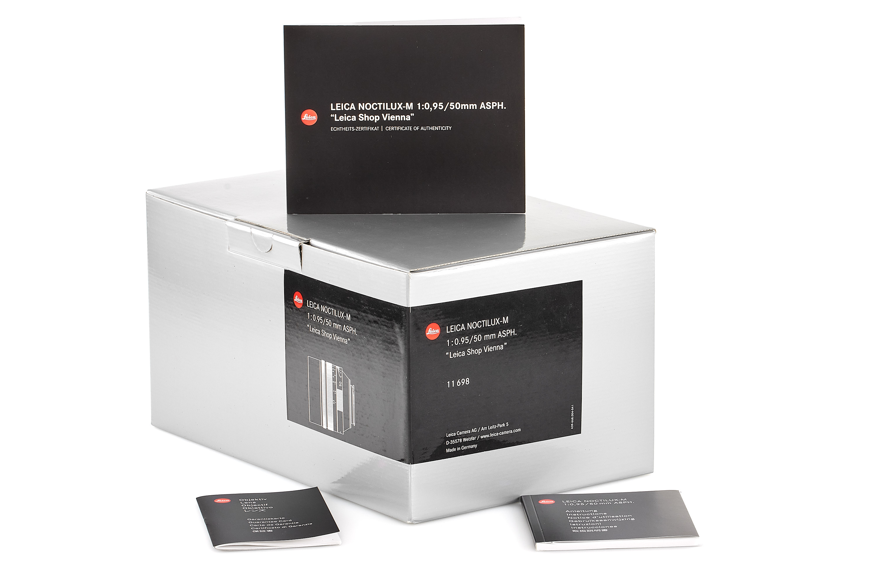 Noctilux-M 0.95/50mm ASPH. Edition Leica Shop Vienna *