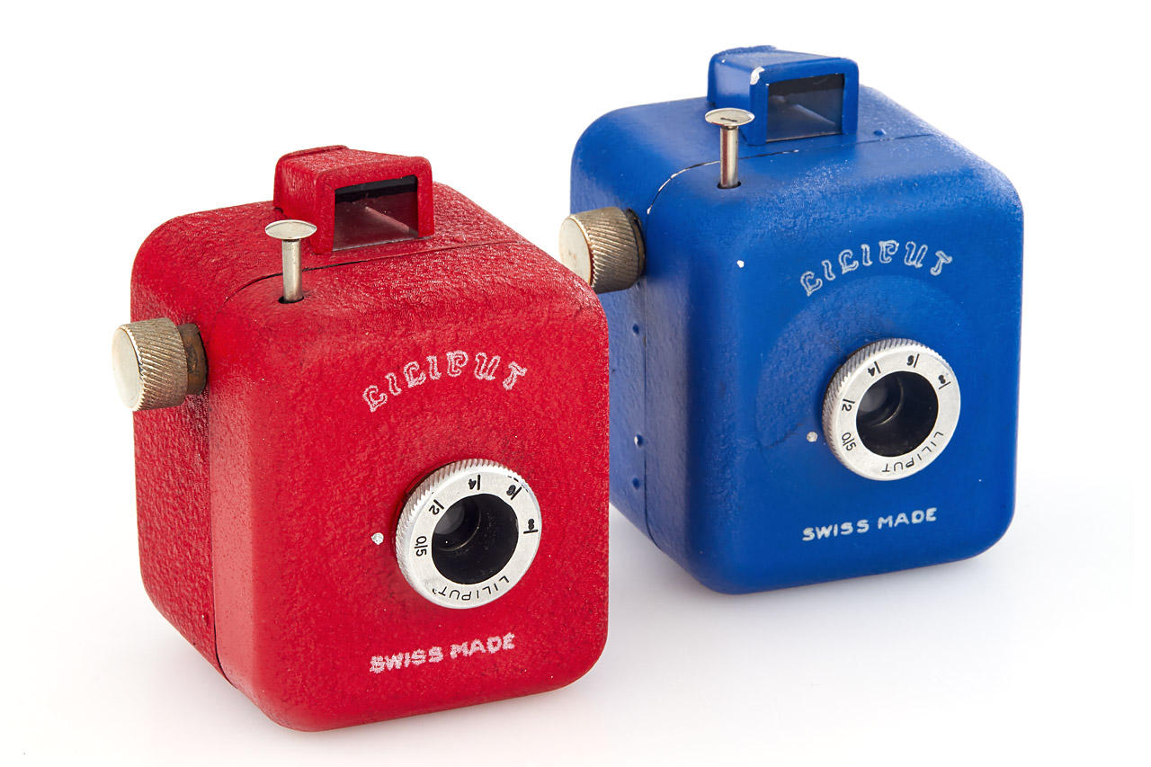 Suter Swiss Lliliput blue and red