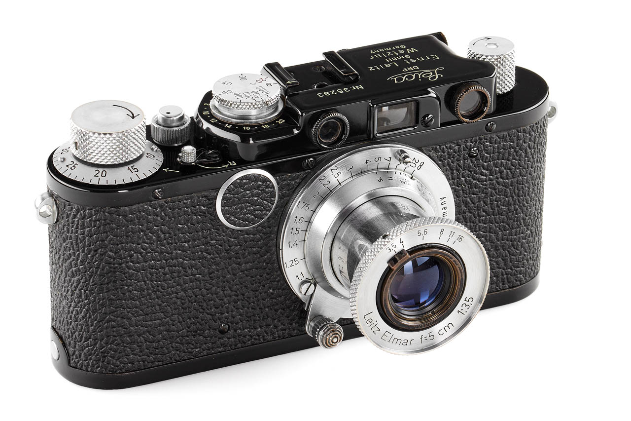 Leica IIa sync. black/chrome