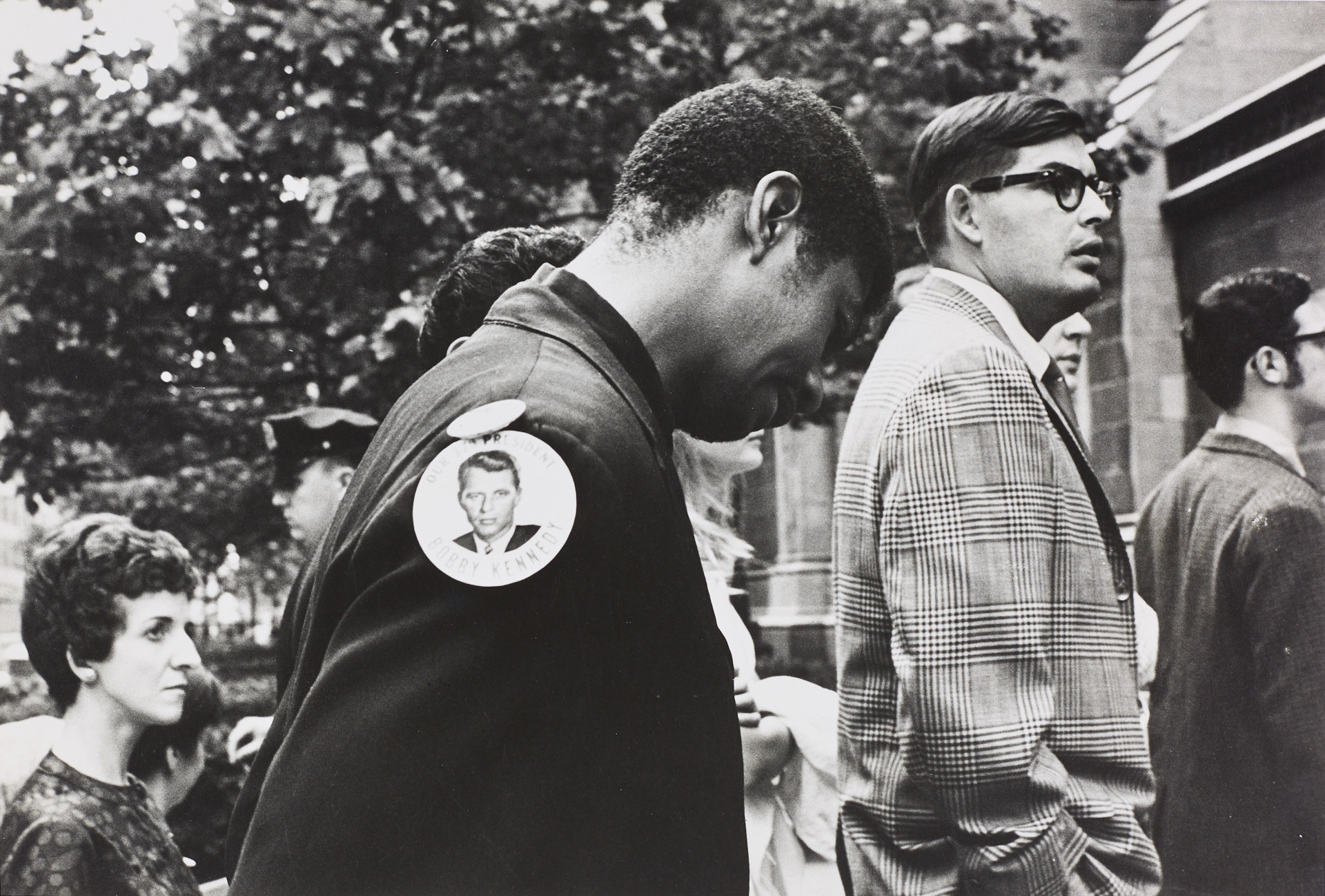 INGE MORATH (1923–2002) - Funeral of Bobby Kennedy, New York 1968*