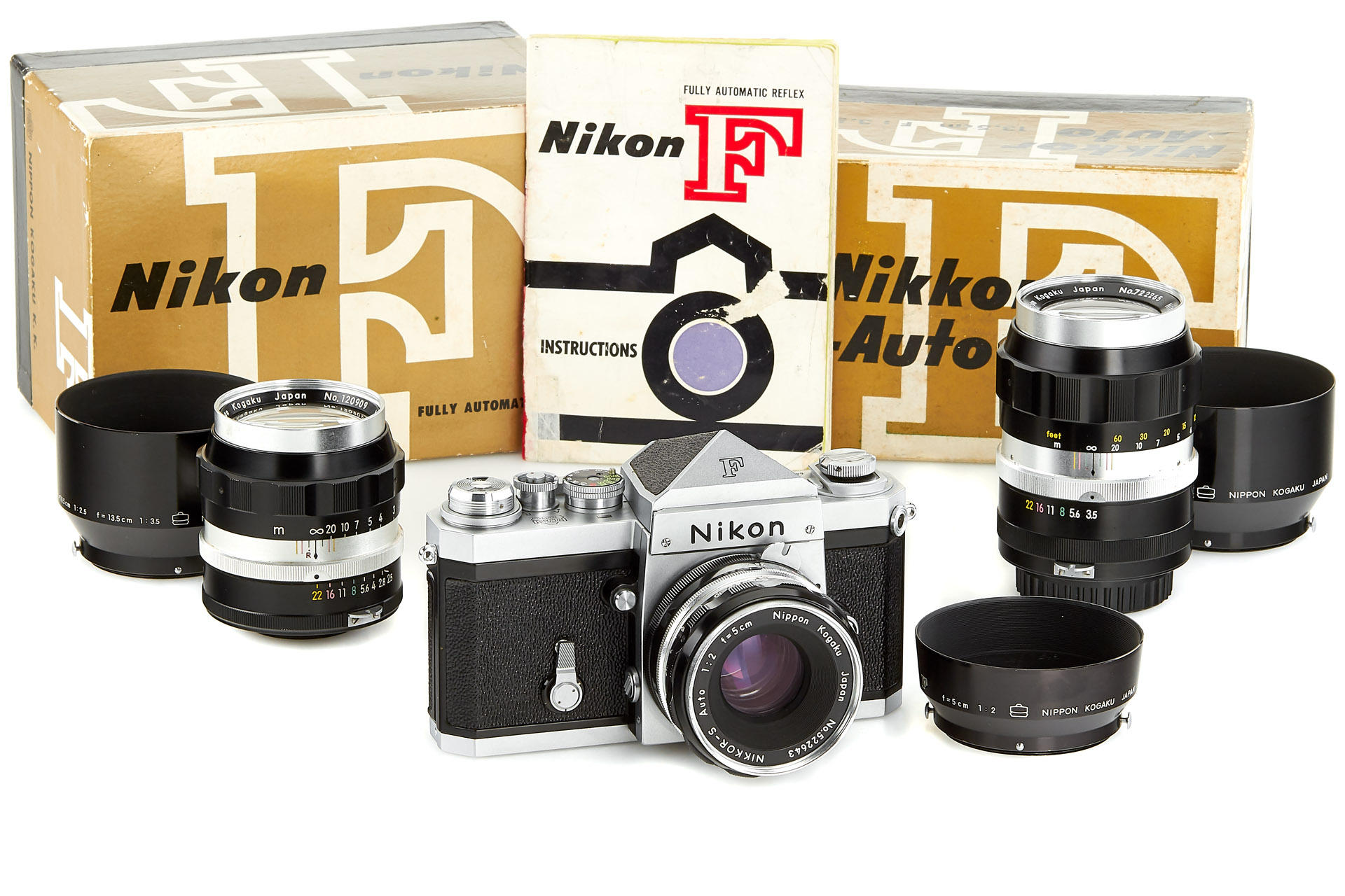 Nikon F Eyelevel outfit *