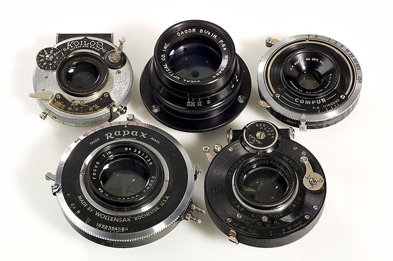 Goerz  Dagor lenses (various) Goerz  Dagor lenses (various)
