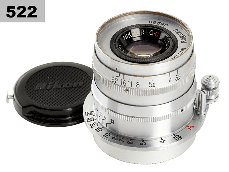 Nikon f. M39  Nikkor-Q.C 3.5/5cm