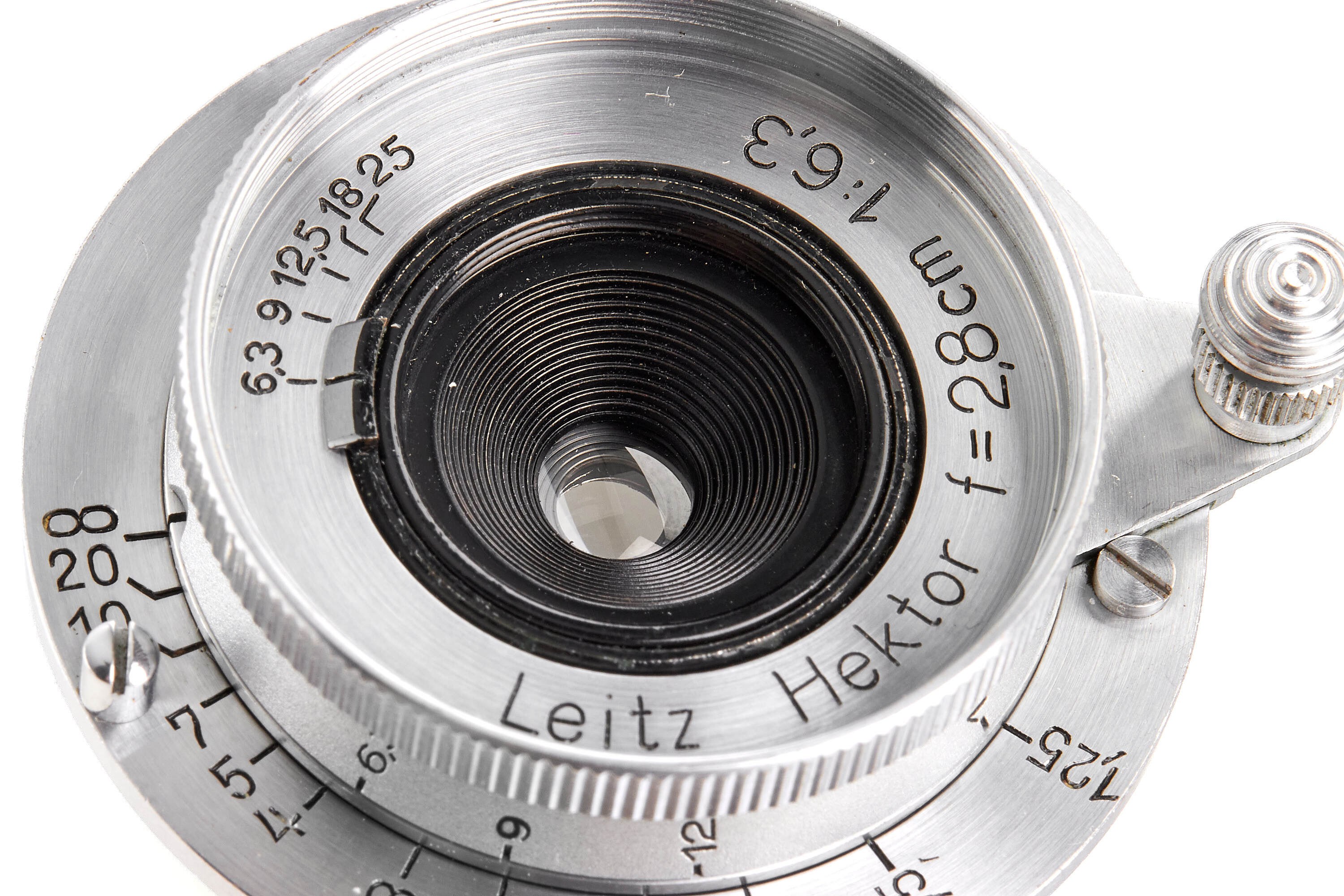 Hektor 6.3/2.8cm HOOPY chrome