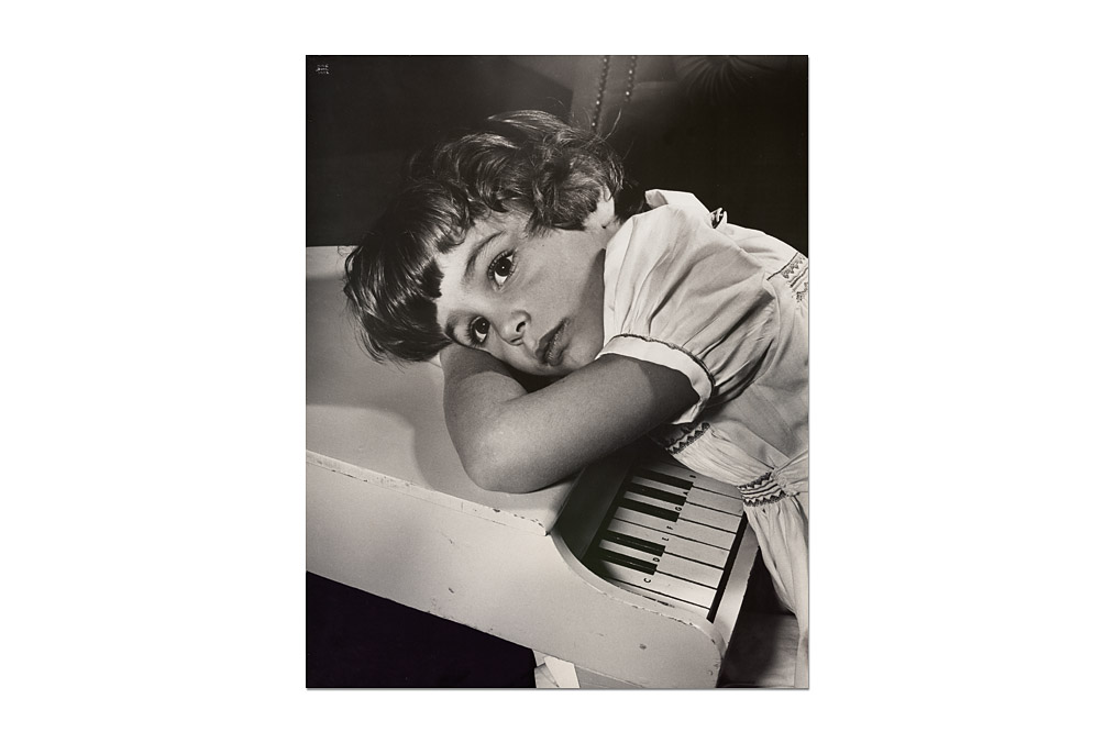 Ilse Bing (1899-1998), "Isabel with Piano"