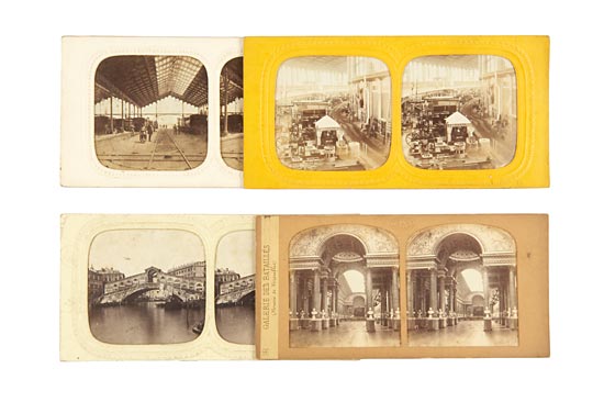 Rome through the Stereoscope - Stereograph Set with Book