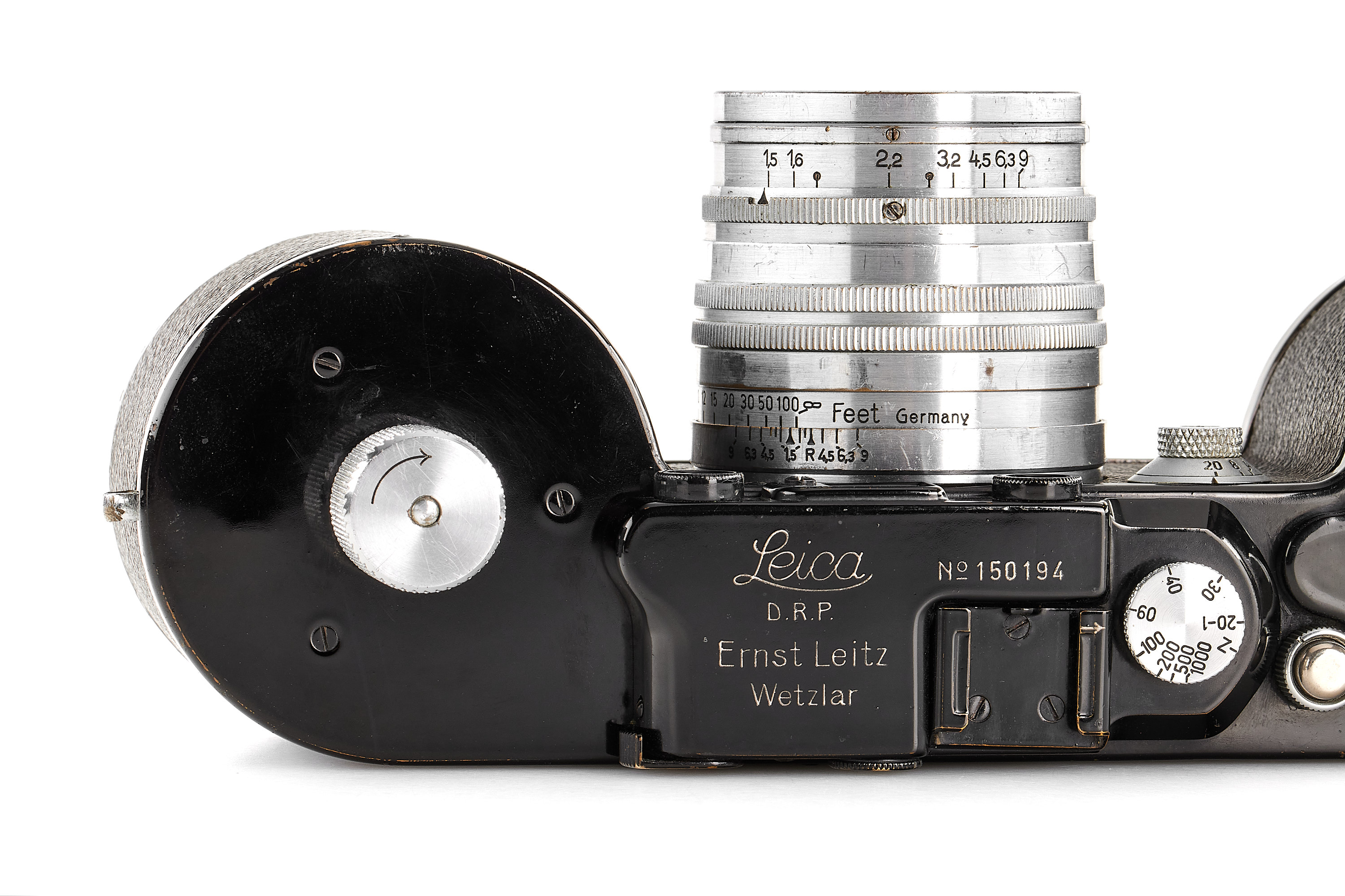 Leica 250 GG Reporter black/chrome with Xenon 1.5/5cm *