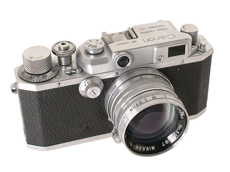Canon  II B + 1,4/50 Nikkor-S.C