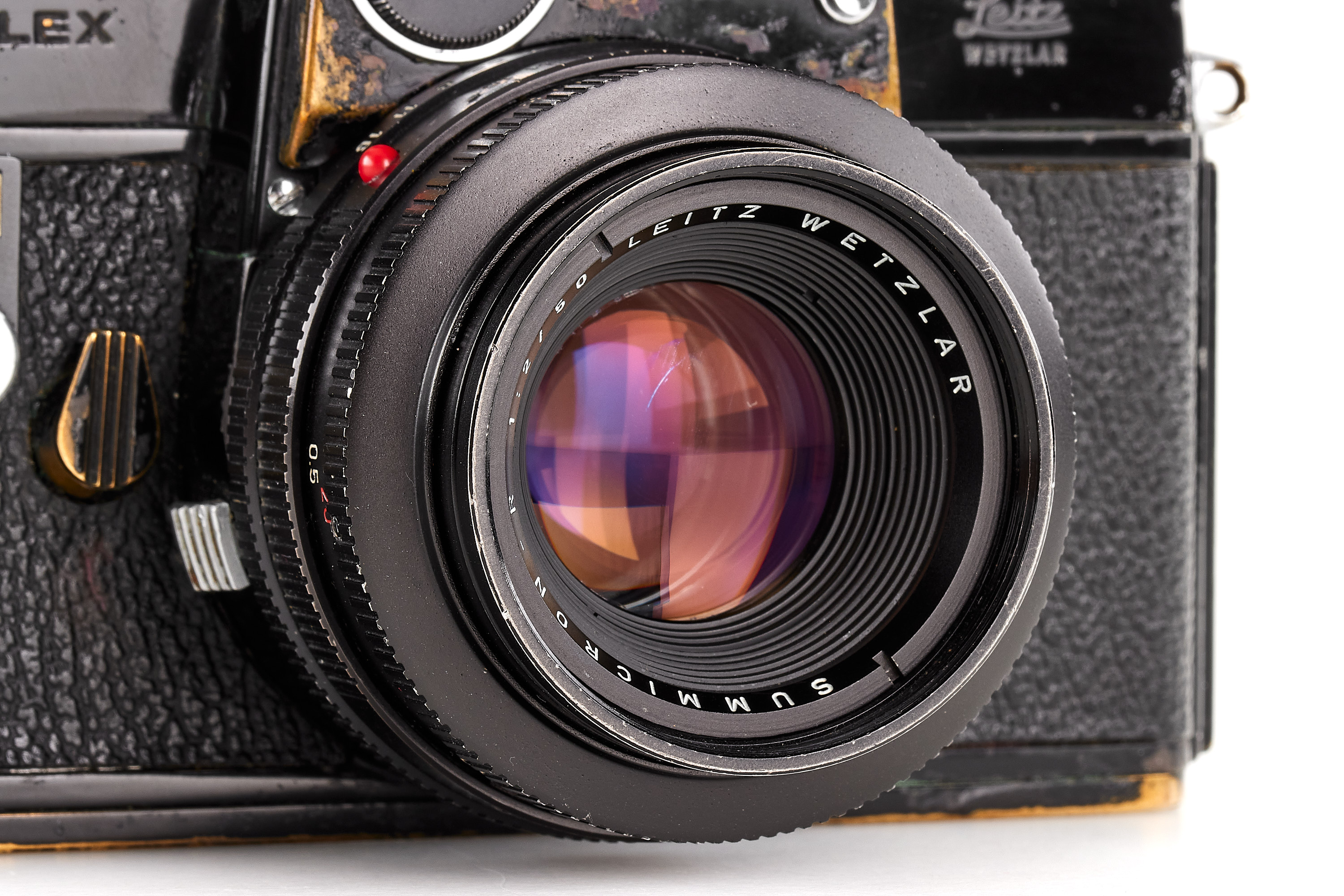 Leicaflex black paint with unnumbered Summicron-R 2/50mm