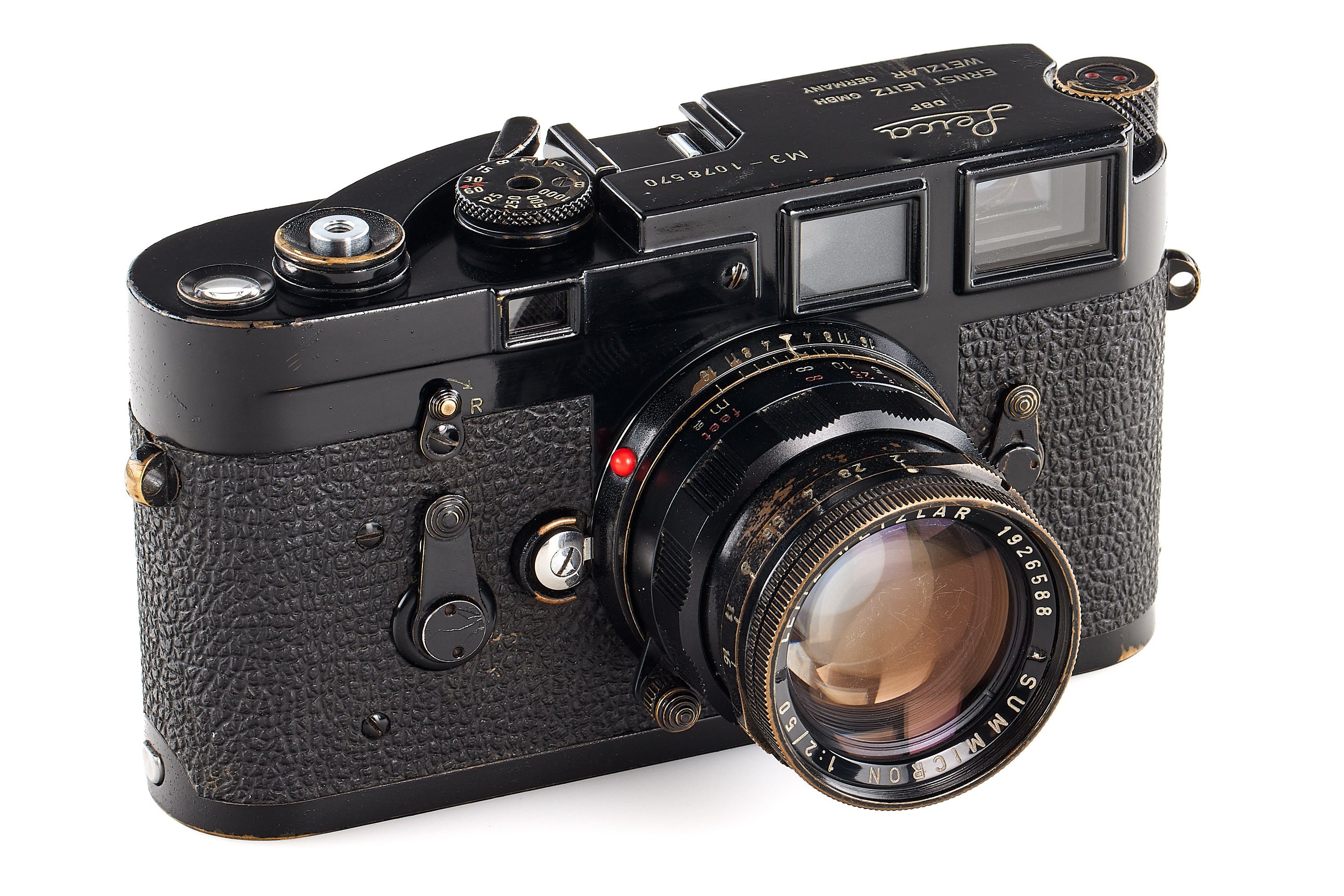 Leica M3 black paint with Summicron 2/50mm black paint