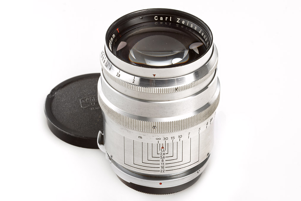 Carl Zeiss Jena  Biotar 1,5/75mm T