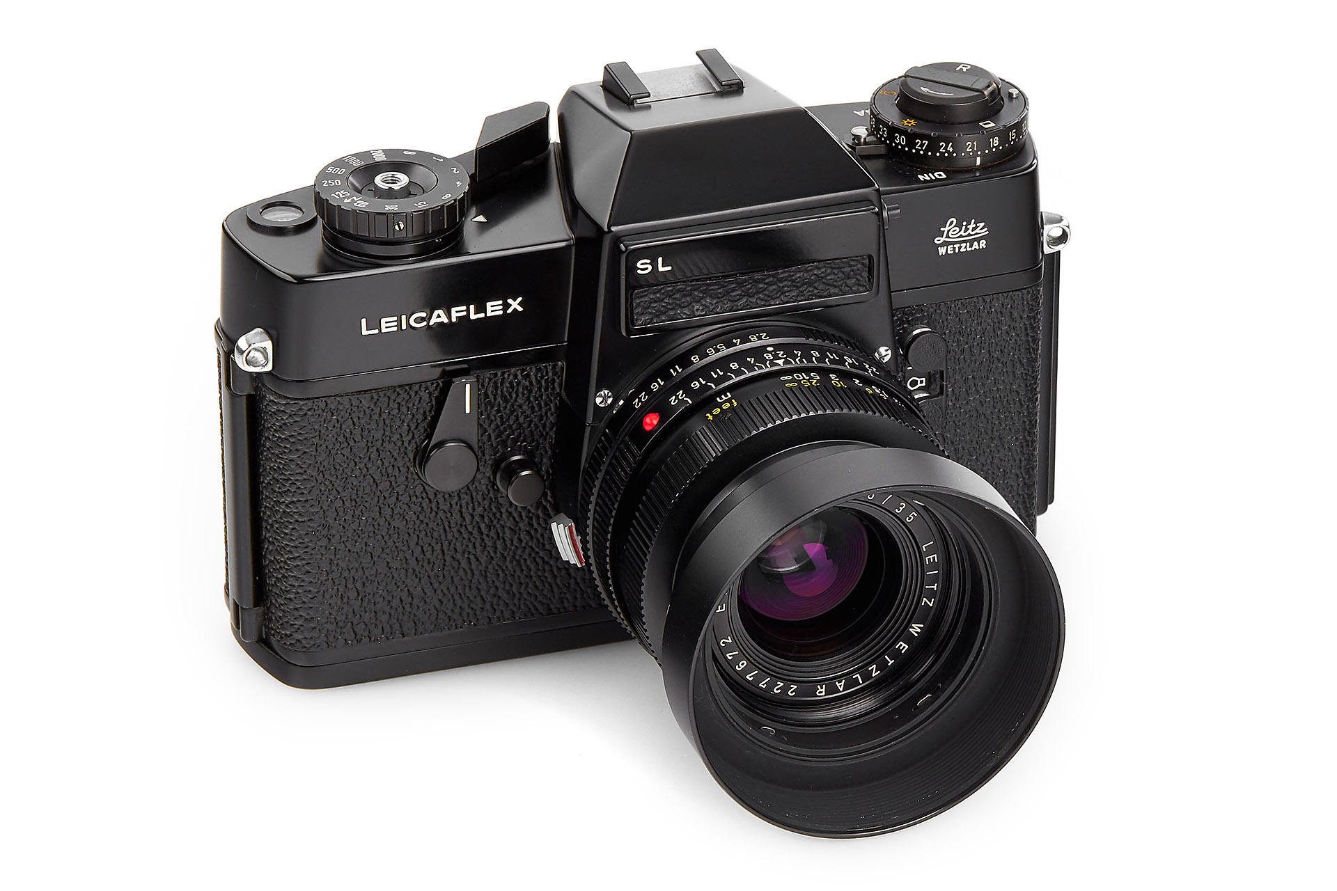 Leicaflex SL black paint