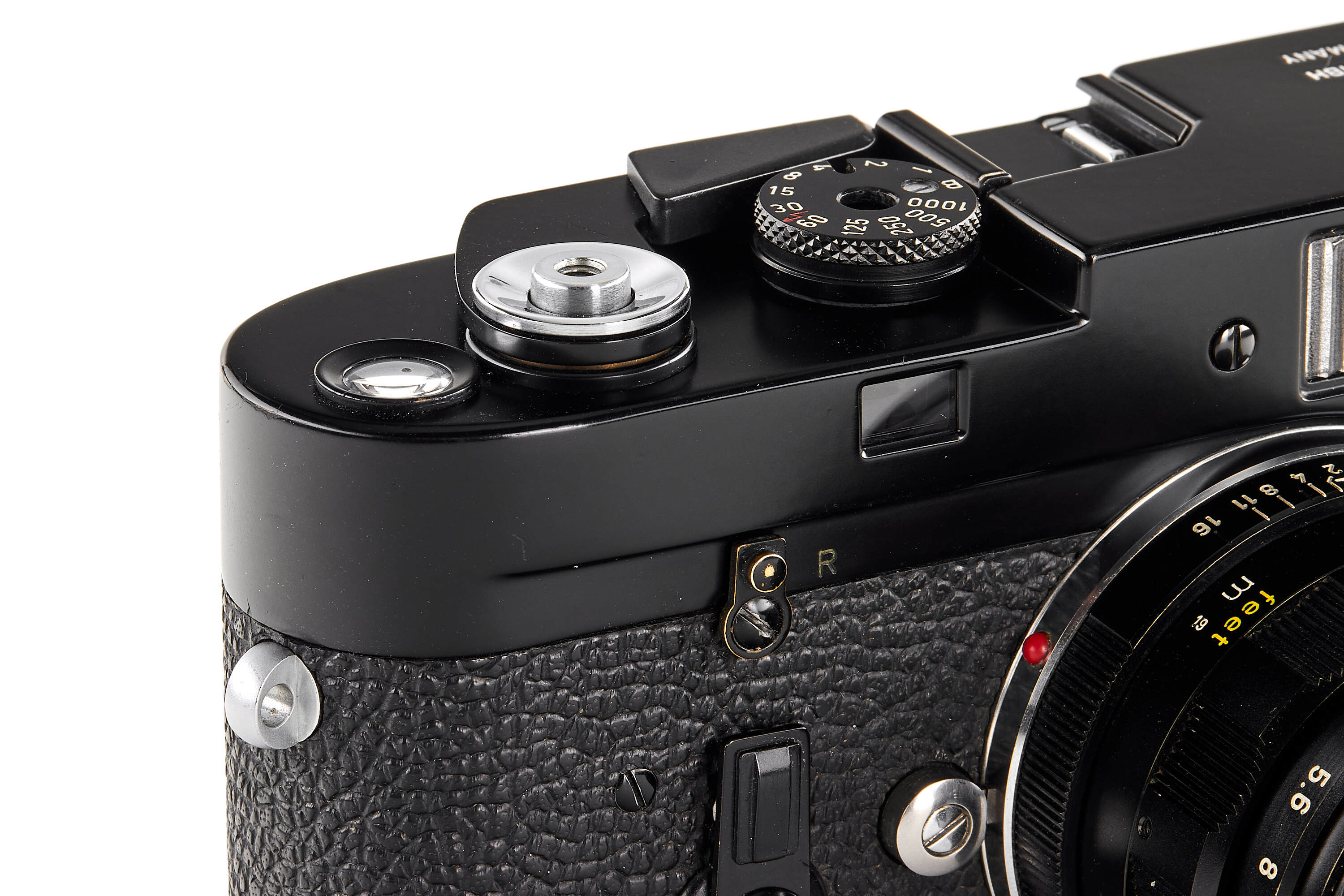 Leica M4 black paint factory sample camera *