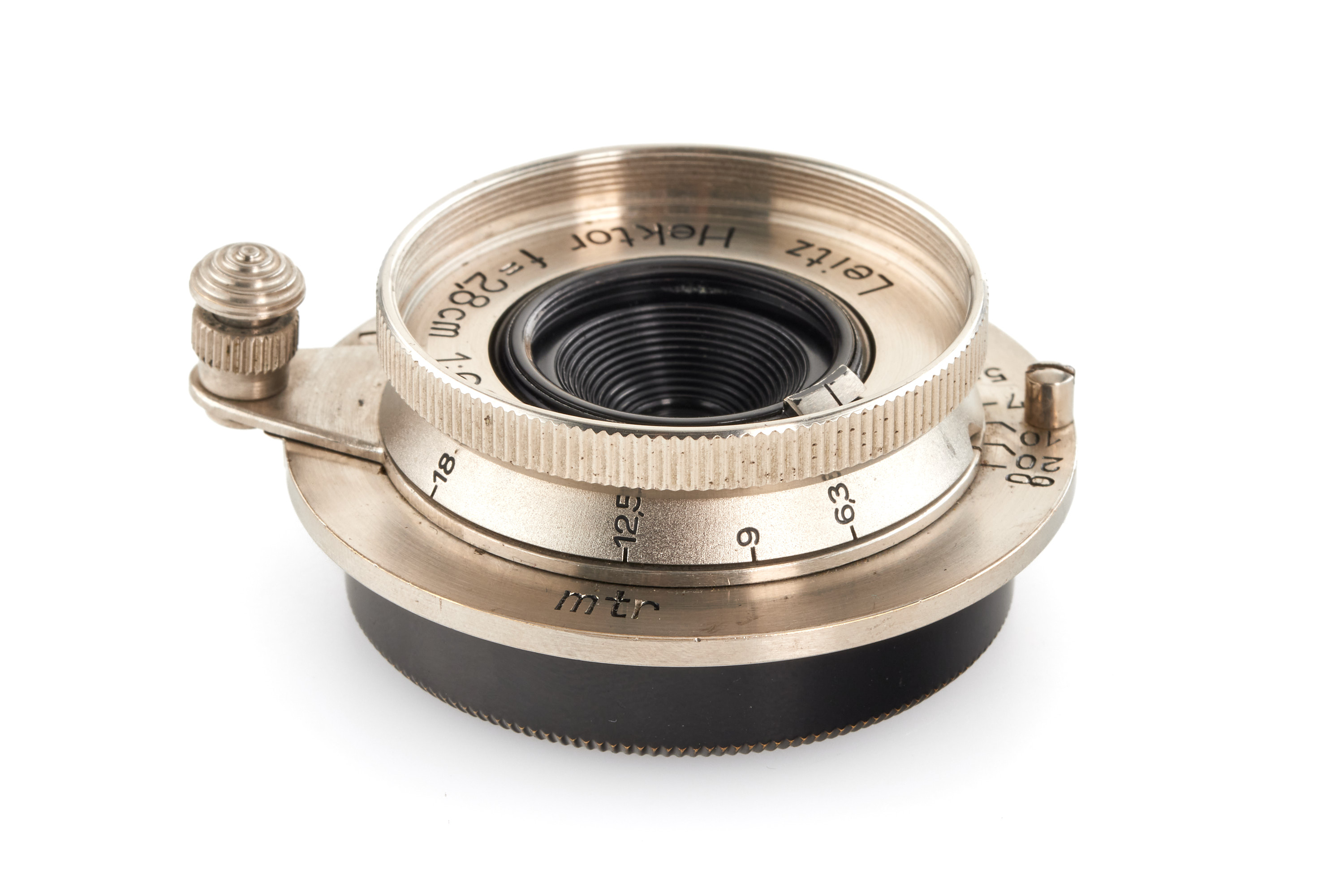 Hektor 6.3/2.8cm HOOPY nickel