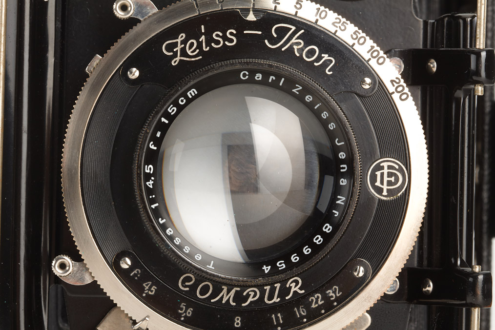 ★希少品★ ZEISS IKON ideal 250 Zeiss Ikon Ideal 250/7 Folding 9x12 Plate Film Camera Rare