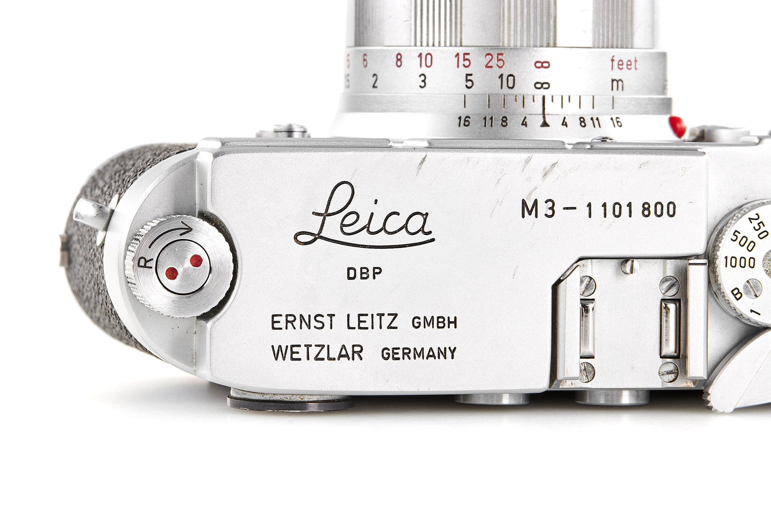 Leica M3 chrome Single Stroke with Summicron 2/50mm
