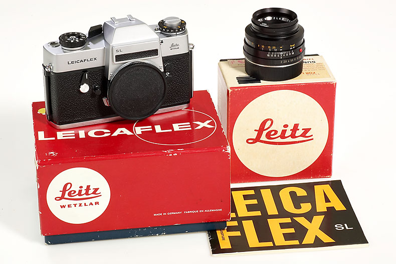 Leicaflex SL chrome set Leicaflex SL chrome set