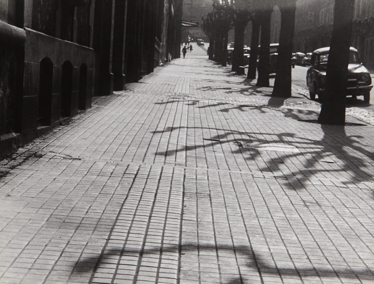 RAOUL HAUSMANN (1886–1971) Street in Limoges, 1954