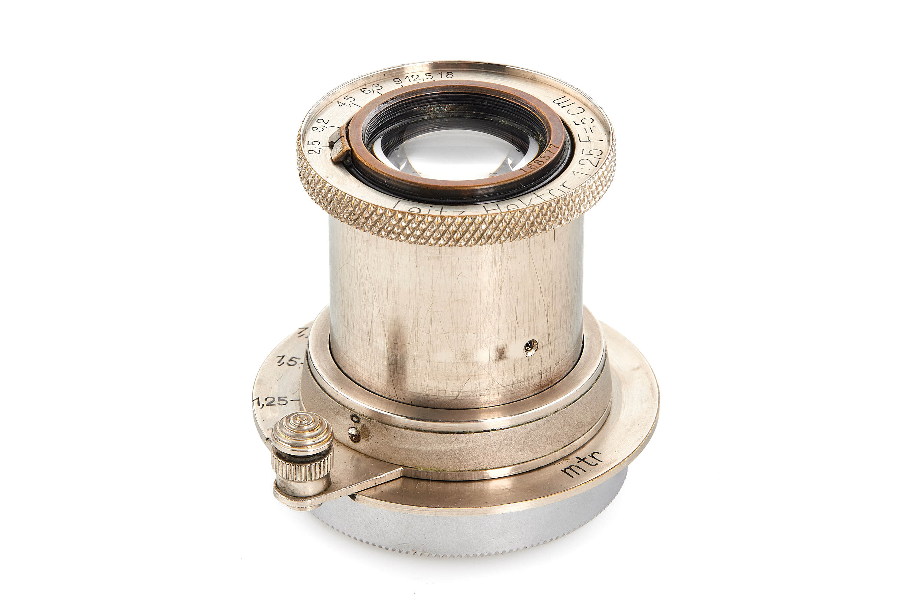 Hektor 2.5/5cm nickel